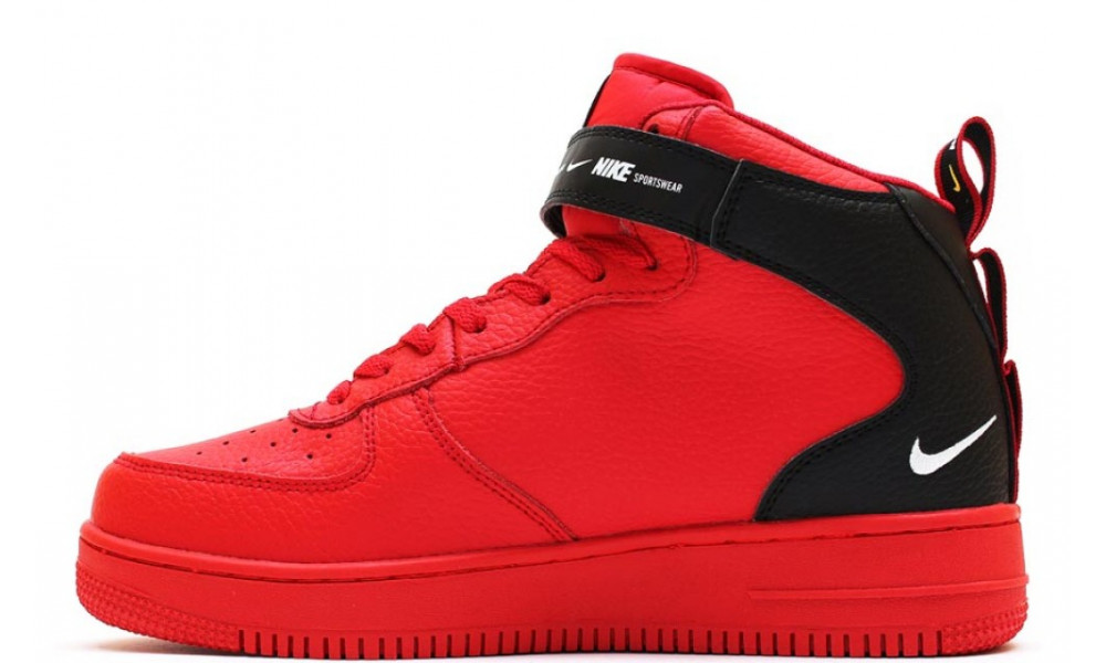 Air force one mid cheap utility red